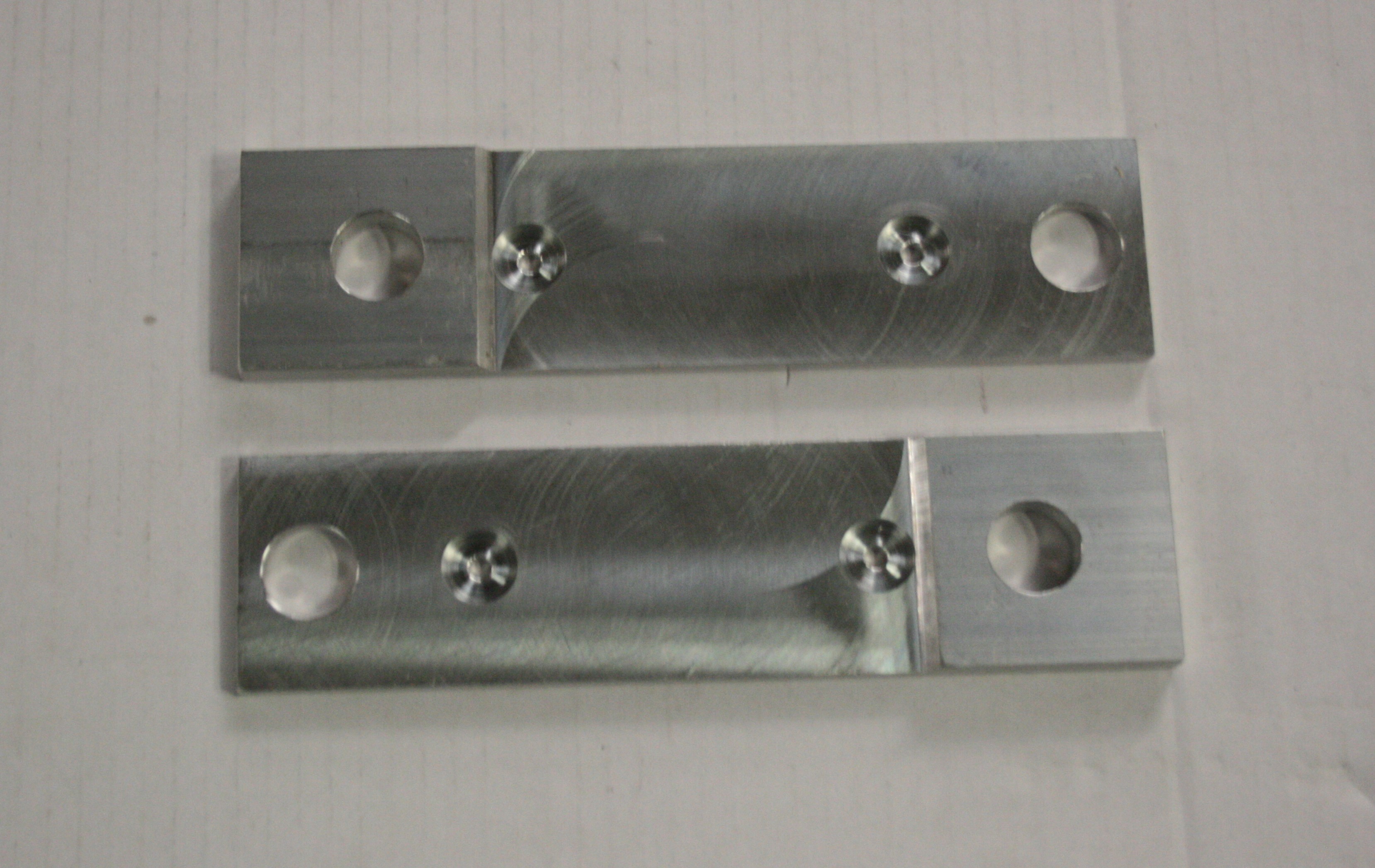 Cross Member Aluminium Caster Wedges - Pair