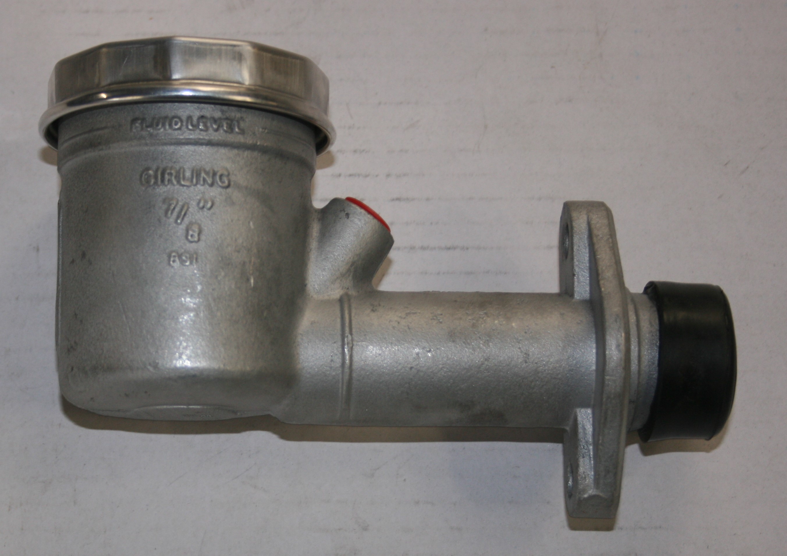 RHD Brake Master Cylinder (Aluminium) as Original (Alpines 3, 4 and 5)