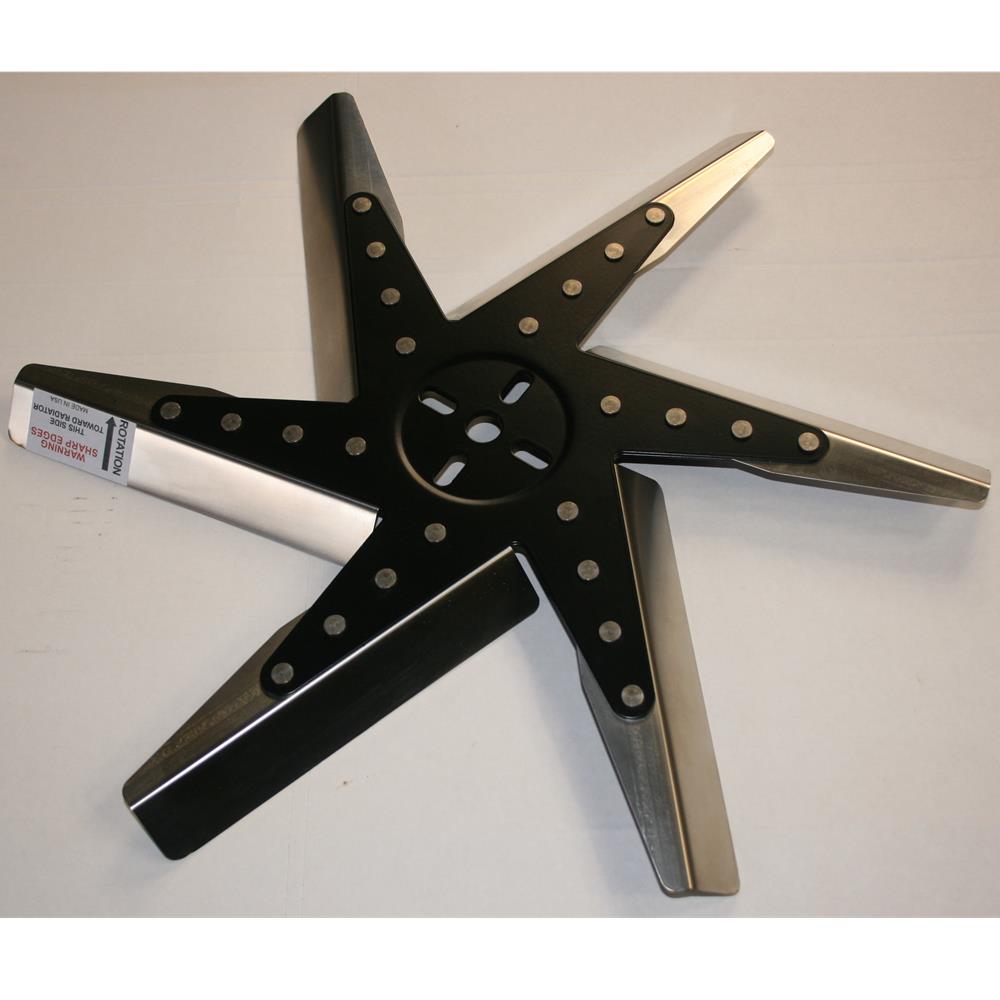 6 bladed fan