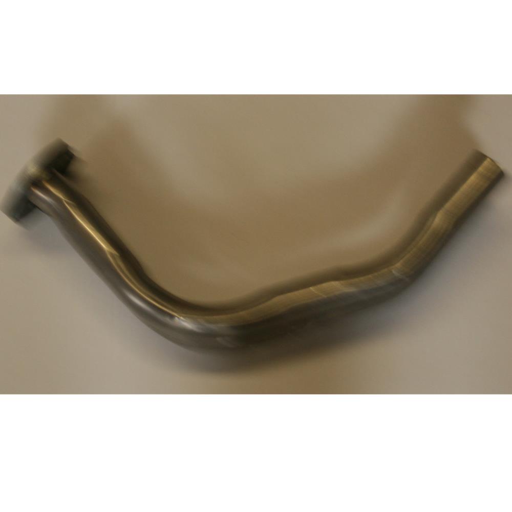 Twin Front Down Pipe (Alpine) in T304 stainless steel