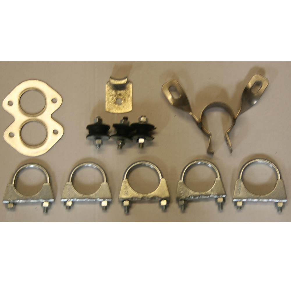 Alpine Exhaust Fitting Kit (All Clamps, Mountings and Rubbers)