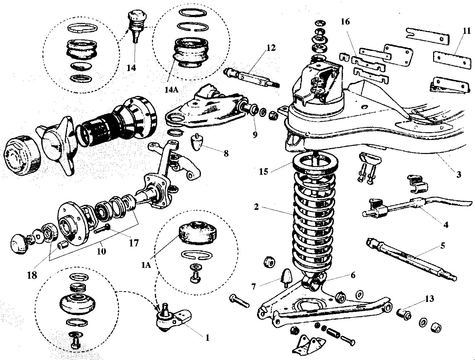 Tiger Front Suspension